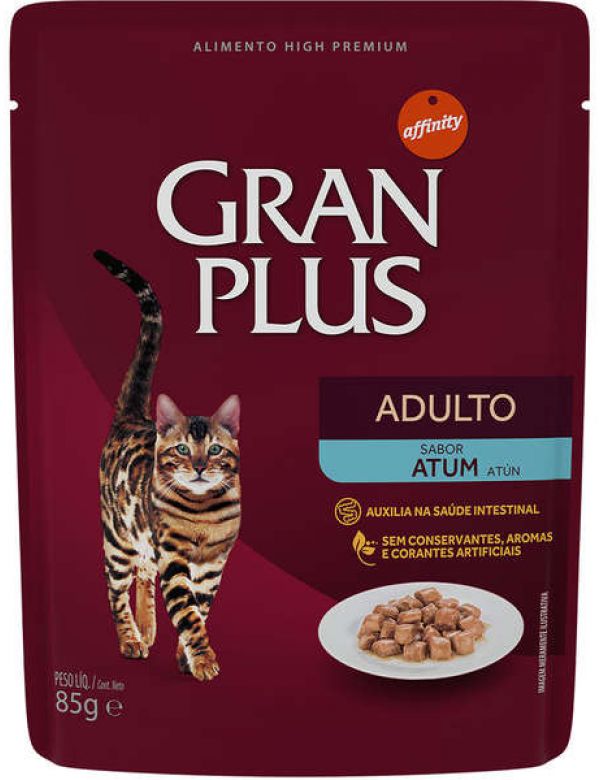 Ração Úmida Affinity GranPlus Sachê Atum para Gatos Adultos