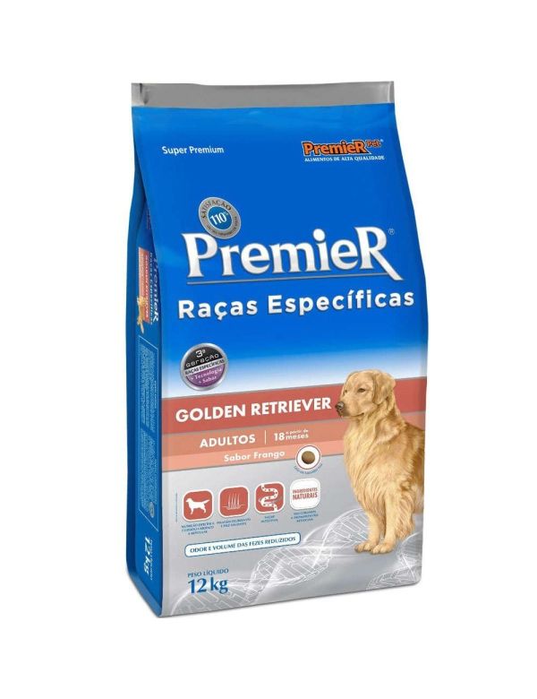 Ração Premier Pet Raças Específicas Golden Retriever Adulto